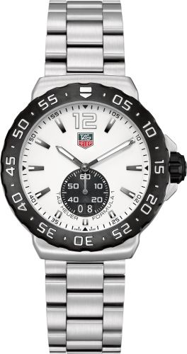 TAG Heuer Formula 1 Big Date 42 Stainless Steel / White / Bracelet